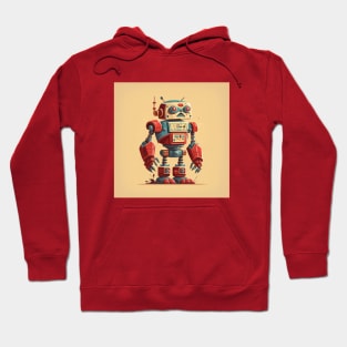 Retro Robot Buddy Hoodie